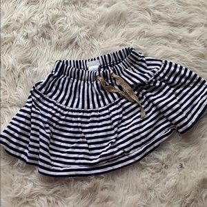 Toddler girls striped skirt, 3T